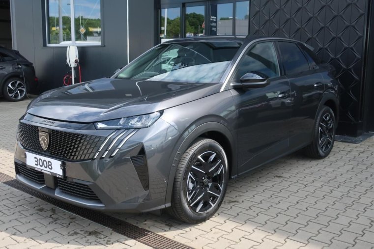 Peugeot 3008, Peugeot 3008 ALLURE Hybrid 145 e-DCS6, barva šedá