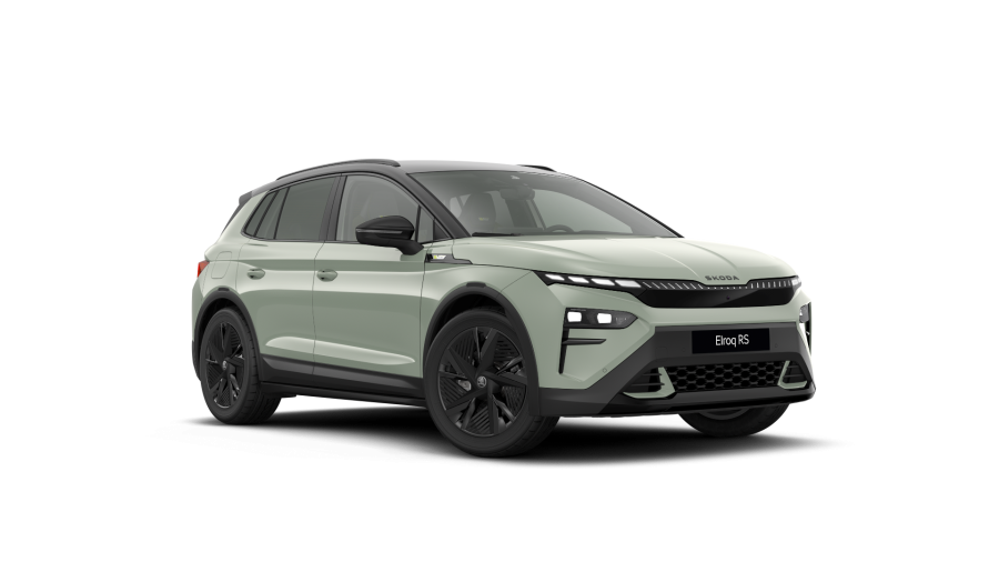 Škoda Elroq, 84 kWh 250 kW 1° převodovka 4x4, barva zelená