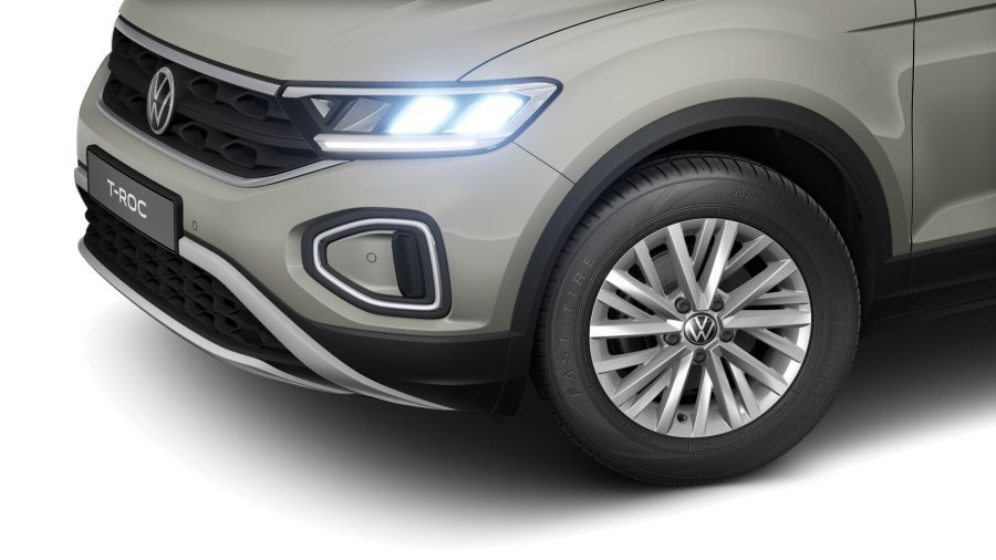 Volkswagen T-Roc, T-Roc 1,0 TSI 85 kW 6G, barva šedá