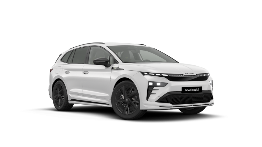 Škoda Enyaq iV, 84 kWh 250 kW 1° automatická 4x4, barva bílá