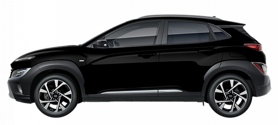 Hyundai Kona, 1,0 T-GDI 88 kW (95 NAT) 6 st. man, barva černá