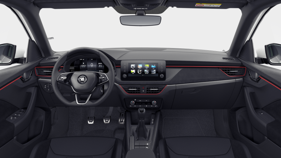 Škoda Scala, 1,0 TSI 70 kW 5-stup. mech., barva bílá