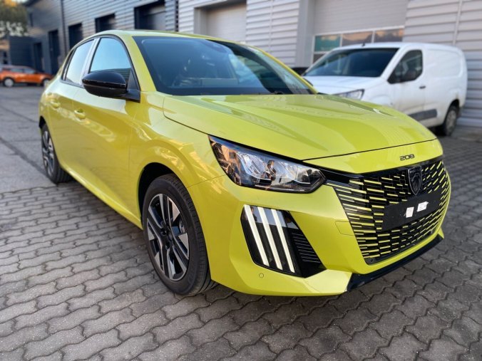 Peugeot 208, Peugeot 208 ALLURE PureTech 100 MAN6 - 2018, barva žlutá