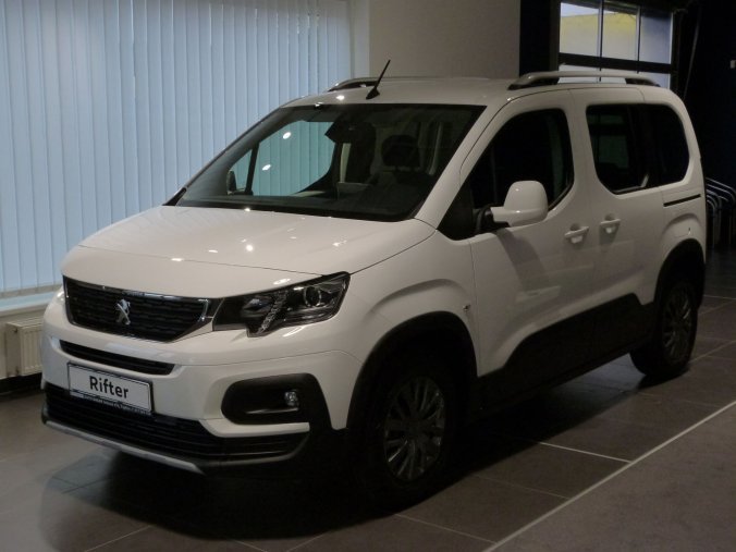 Peugeot Rifter, ALLURE 1.2 PureTech 110 S&S MAN6, barva bílá