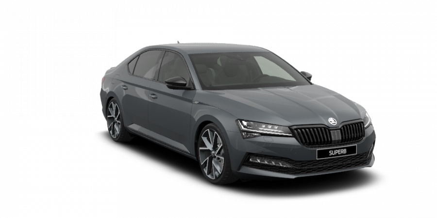 Škoda Superb, 2,0 TSI 206 kW 7-stup. automat. 4x4, barva šedá