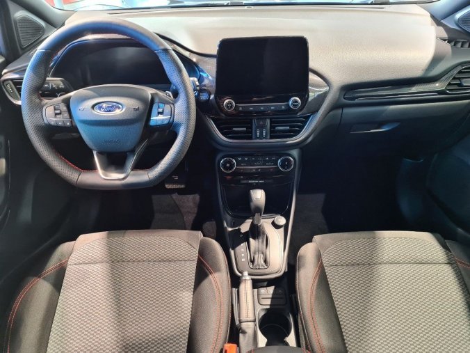 Ford Puma, SUV, ST-Line SUV 1,0 EcoBoost Hybrid (mHEV) 92 kW / 125 k 7st. Po, barva modrá