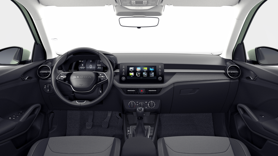 Škoda Fabia, 1,0 MPI 59 kW 5° manuální, barva zelená