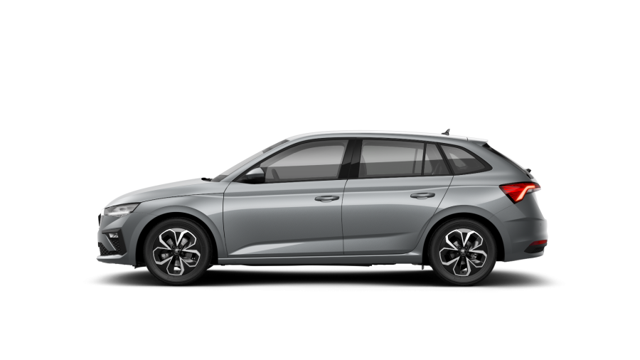 Škoda Scala, 1,0 TSI 85 kW 7° automatická DSG, barva stříbrná