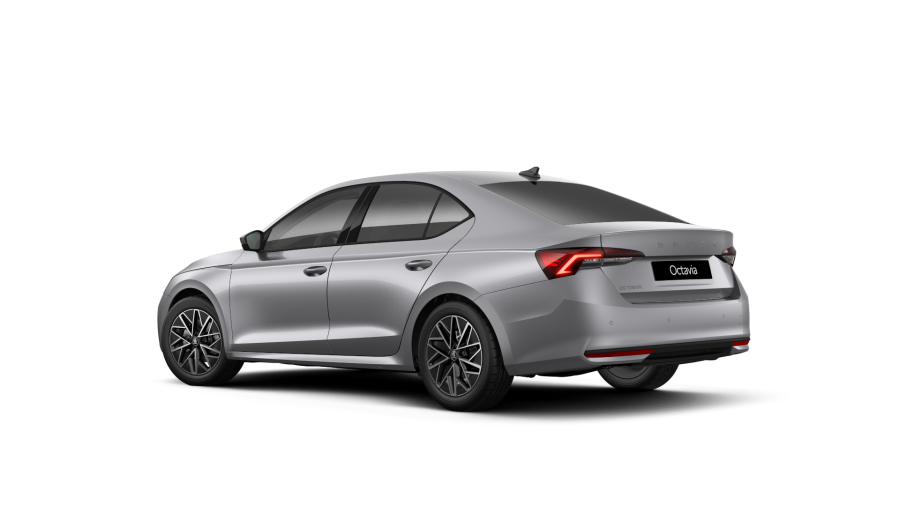 Škoda Octavia, 1,5 TSI m-HEV 110 kW 7° automatická DSG, barva stříbrná