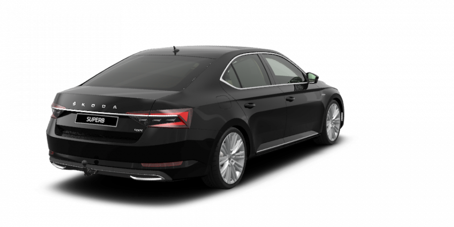 Škoda Superb, 2,0 TDI 147 kW 7-stup. automat. 4x4, barva černá