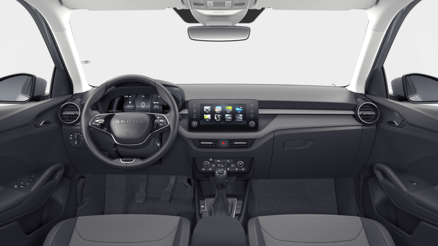 Škoda Fabia, 1,0 MPI 59 kW 5-stup. mech., barva stříbrná