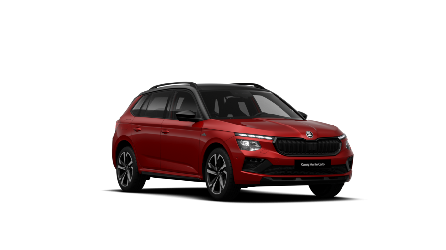 Škoda Kamiq, 1,0 TSI 85 kW 7-stup. automat., barva červená