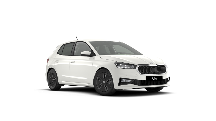 Škoda Fabia, 1,0 TSI 70 kW 5° manuální, barva bílá