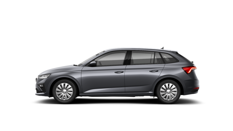 Škoda Scala, 1,0 TSI 85 kW 6-stup. mech., barva šedá