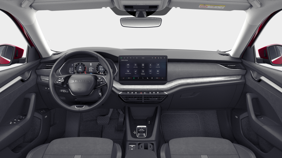 Škoda Octavia, 1,5 TSI Hybrid 110 kW 7° automatická DSG, barva červená