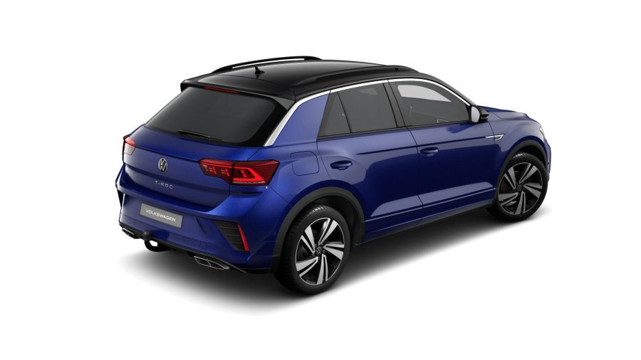 Volkswagen T-Roc, T-Roc R-Line People 1,5 TSI 110 kW 7DSG, barva modrá