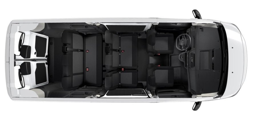 Peugeot Expert, Peugeot Expert Combi L3 2.2 BlueHDi 150 MAN6, barva bílá