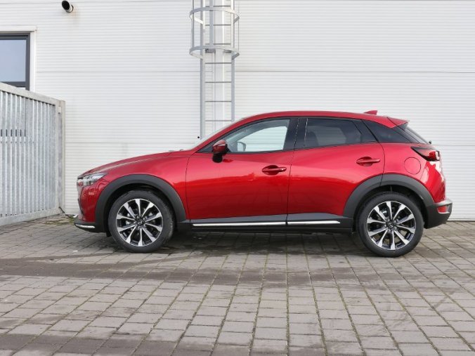 Mazda CX-3, 2,0i Skyactiv-G 110kW/150k 6AT, barva červená