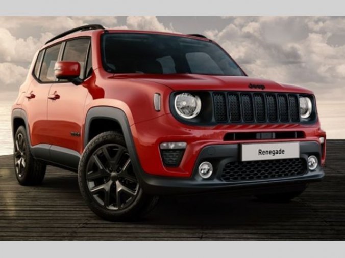 Jeep Renegade, Night Eagle 1.3 Turbo GSE 150k, barva červená