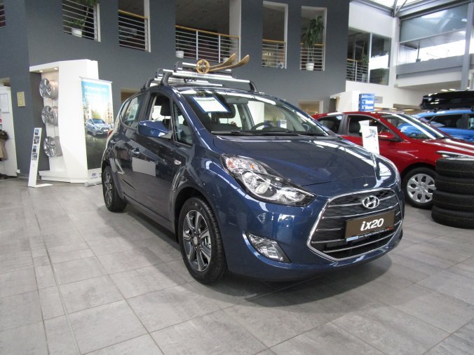 Hyundai i20, 1,4 CVVT 66 kW (95 NAT) 5 st. man, barva modrá