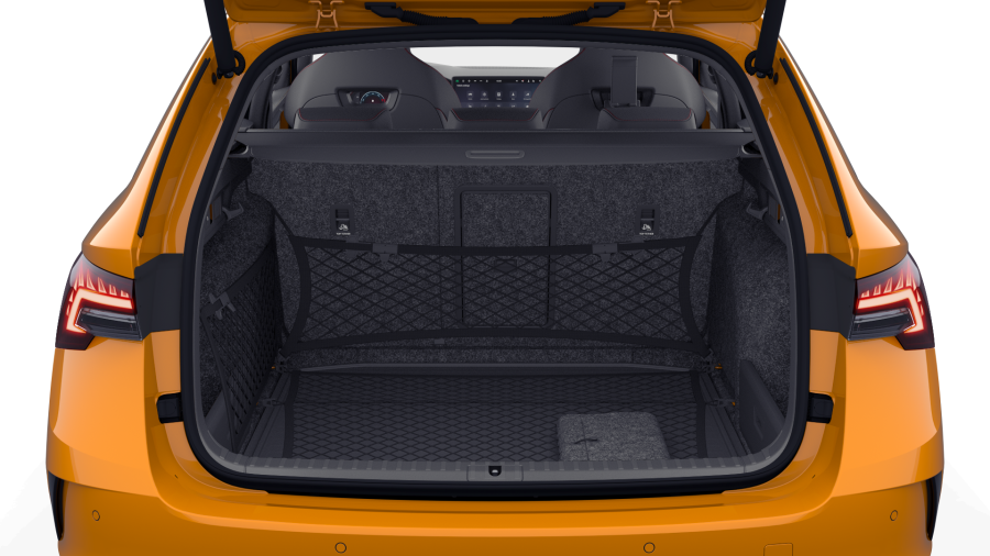 Škoda Octavia, 2,0 TSI 195 kW 7° automatická DSG, barva oranžová