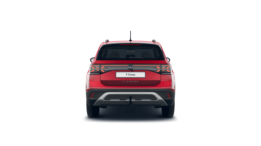 Volkswagen T-Cross, T-Cross Style 1.0 TSI 85 kW 7DSG, barva červená
