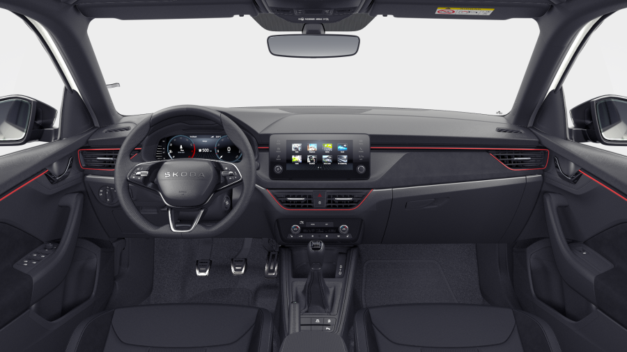 Škoda Scala, 1,0 TSI 85 kW 6° manuální, barva bílá