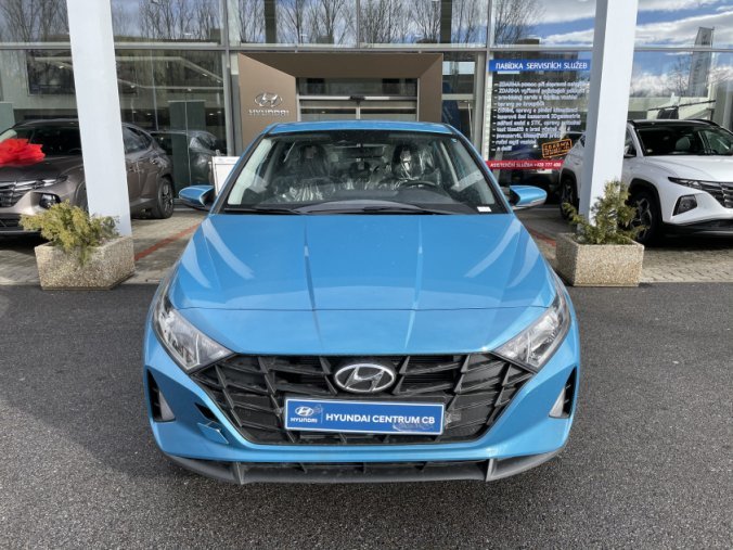 Hyundai i20, 1,2 DPI 5 st. manuální, barva modrá