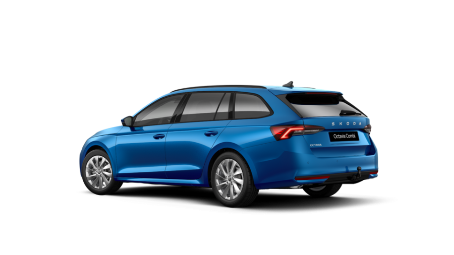 Škoda Octavia, 1,5 TSI m-HEV 110 kW 7° automatická DSG, barva modrá