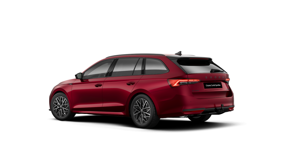 Škoda Octavia, 1,5 TSI m-HEV 110 kW 7-stup. automat., barva červená