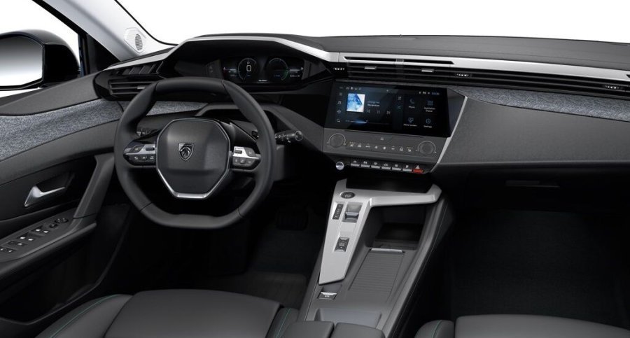 Peugeot 408, Peugeot 408 ALLURE Hybrid 136 e-DCS6, barva modrá
