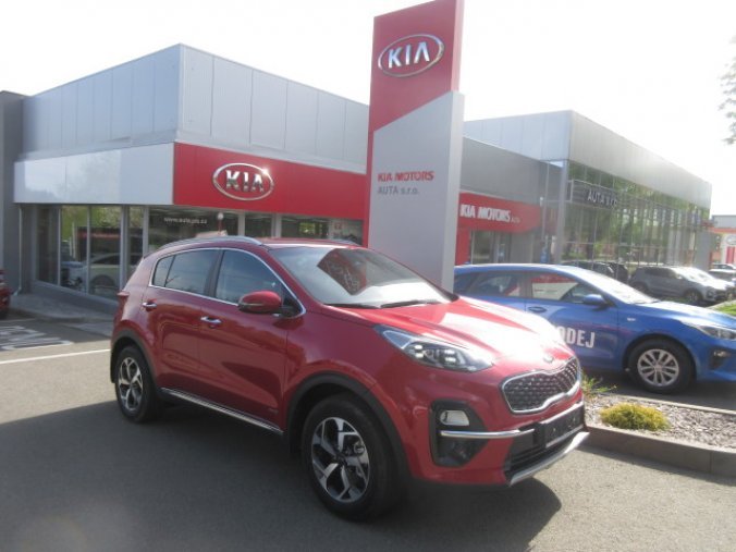 Kia Sportage, 1,6 T-GDi GPF 4x4 TOP, barva červená