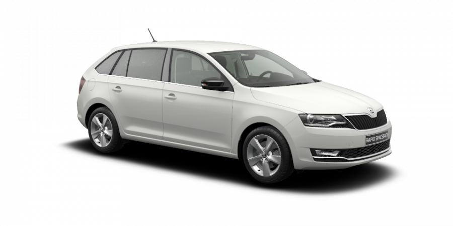 Škoda Rapid, 1,0 TSI 70 kW 5-stup. mech., barva bílá