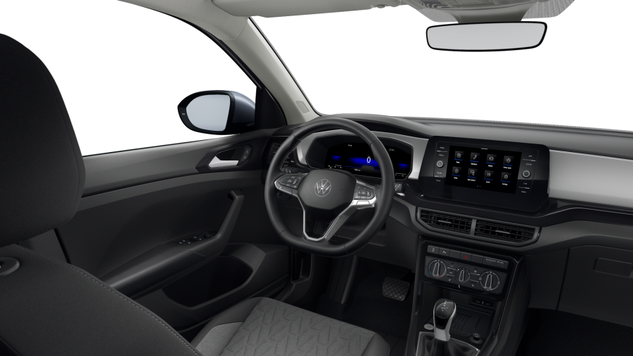 Volkswagen T-Cross, T-Cross People 1.0 TSI 85 kW 7DSG, barva šedá