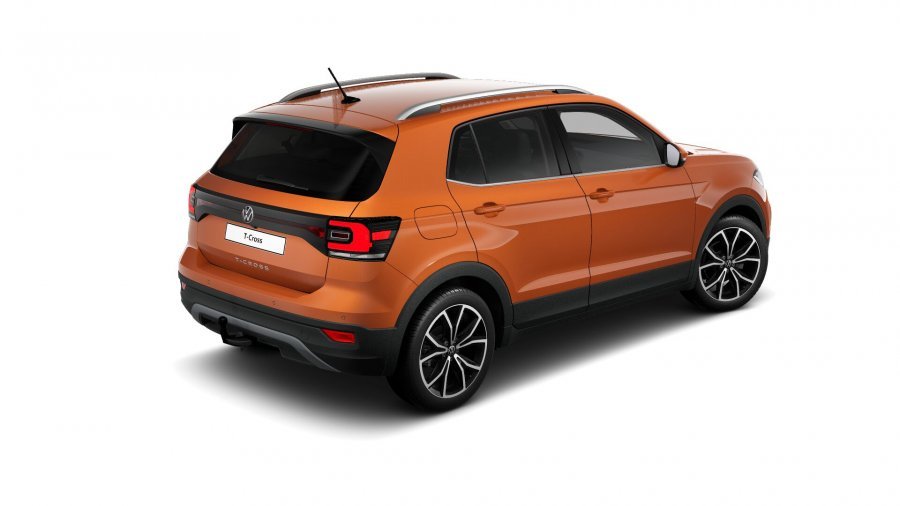 Volkswagen T-Cross, T-Cross Style 1,0 TSI 81 kW 7DSG, barva oranžová