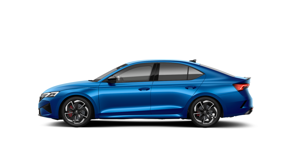 Škoda Octavia, 2,0 TSI 195 kW 7-stup. automat., barva modrá