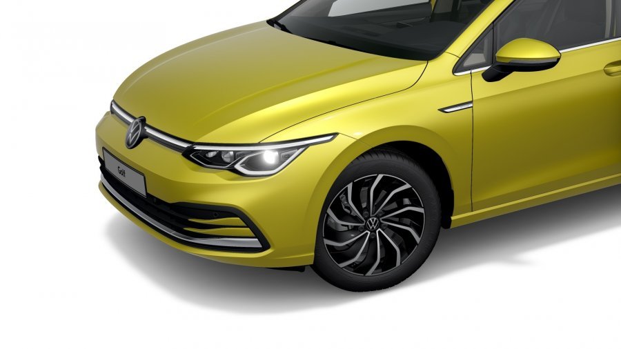 Volkswagen Golf, Golf Style 1,5 eTSI 7DSG mHEV, barva žlutá