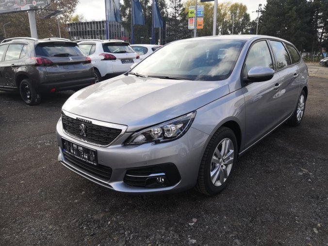 Peugeot 308, SW ACTIVE 1.2 PT 130k MAN6, barva šedá