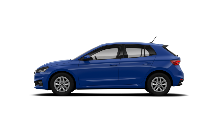 Škoda Fabia, 1,0 MPI 59 kW 5-stup. mech., barva modrá