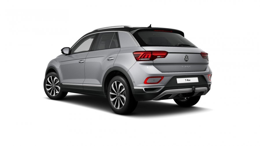 Volkswagen T-Roc, T-Roc Style 1,5 TSI 110 kW 7DSG, barva stříbrná