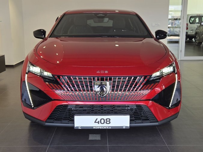 Peugeot 408, Peugeot 408 GT Hybrid 145 e-DCS6, barva červená