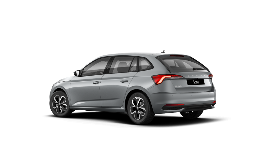 Škoda Scala, 1,0 TSI 85 kW 7° automatická DSG, barva stříbrná
