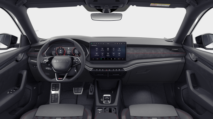 Škoda Octavia, 2,0 TSI 195 kW 7° automatická DSG, barva bílá