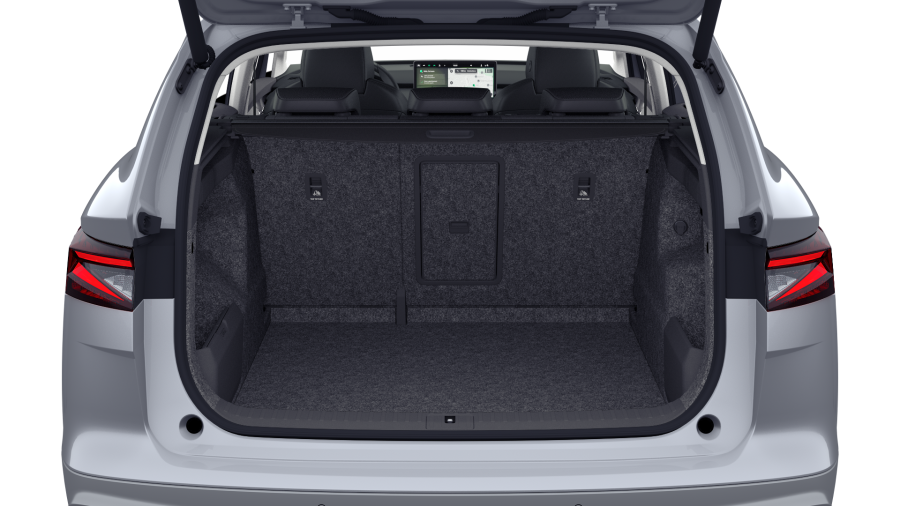 Škoda Enyaq iV, 82 kWh 1° automatická, barva stříbrná