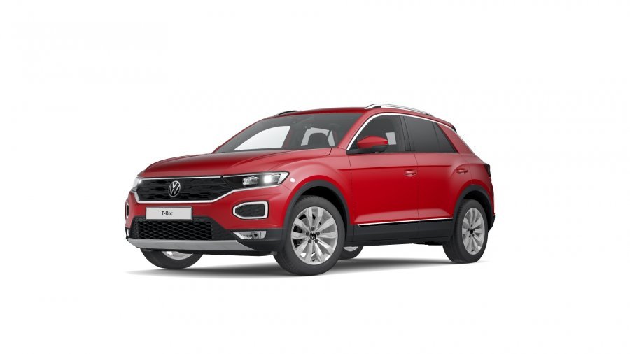 Volkswagen T-Roc, T-Roc Sport 1,5 TSI ACT 6G, barva červená