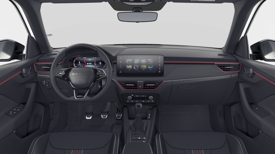 Škoda Kamiq, 1,5 TSI 110 kW 6° manuální, barva bílá