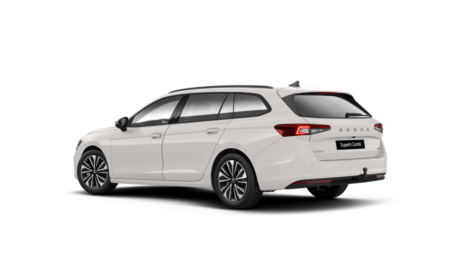 Škoda Superb, 2,0 TDI 142 kW 7° automatická DSG 4x4, barva bílá