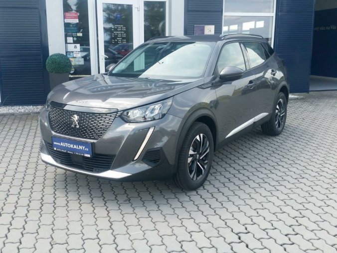 Peugeot 2008, Peugeot 2008 1,2 Allure Pack 1.2 PT 130k S&S EAT8, barva šedá