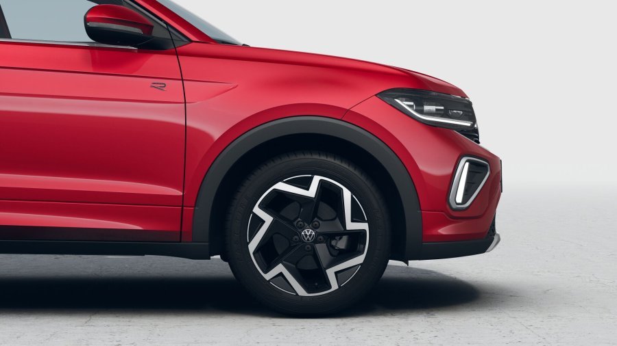 Volkswagen T-Cross, T-Cross R-Line People1.5 TSI 110 kW 7DSG, barva červená