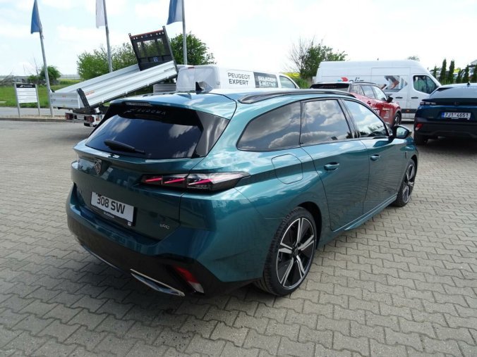 Peugeot 308, Peugeot 308 SW GT Plug-in HYBRID 225 e-EAT, barva modrá